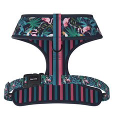 Reversible Harness - Flamingo Noir